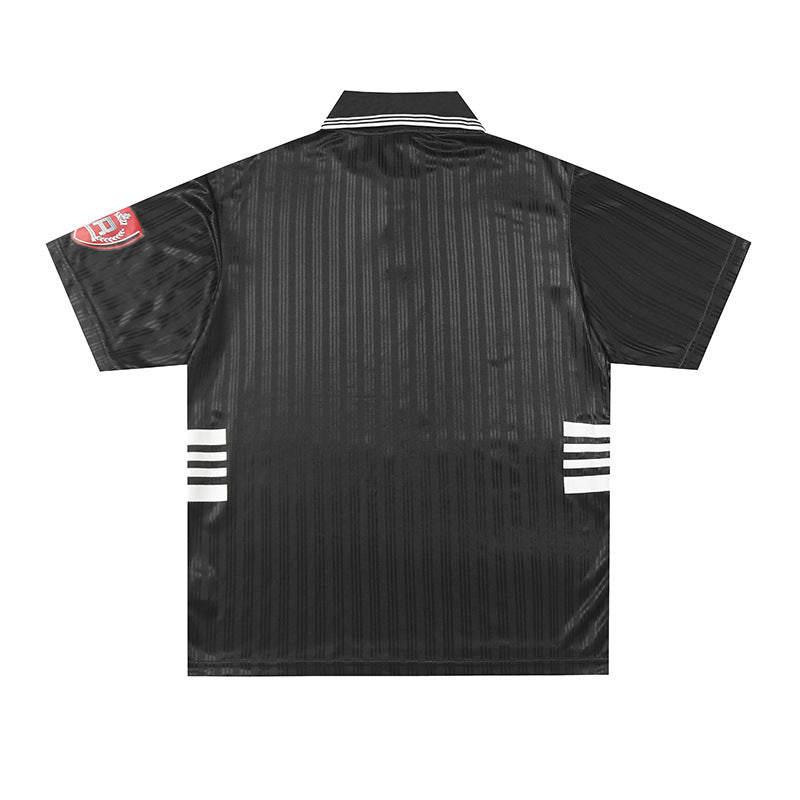 Vestimenta De Los 90 Summer T-Shirt Football Sweatshirt T-Shirt Short Sleeve Lapel Polo Shirt