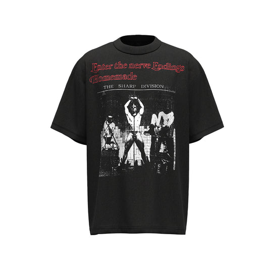 Hip Hop Clothing Summer Vintage Short Sleeve T-Shirt