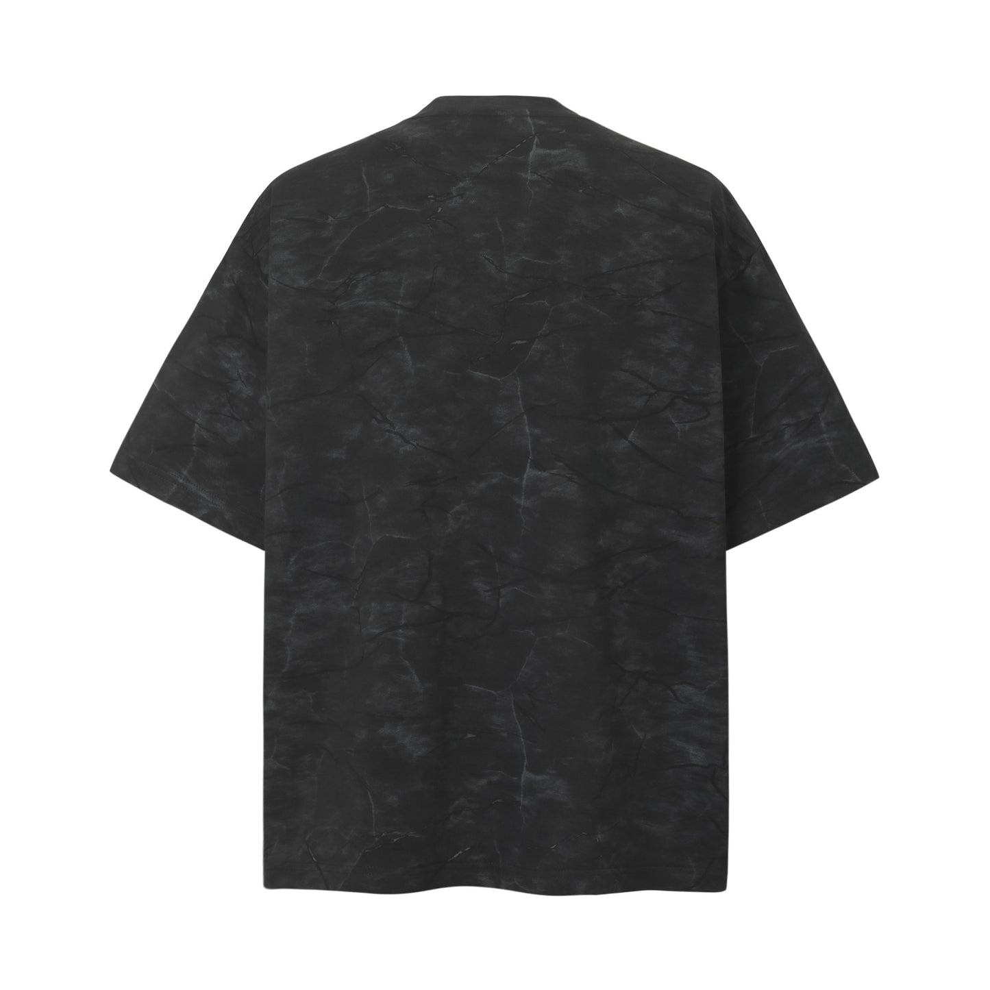 Hip Hop Clothing Summer Hip Hop Wash Tie Dye Old Short Sleeve T-Shirt