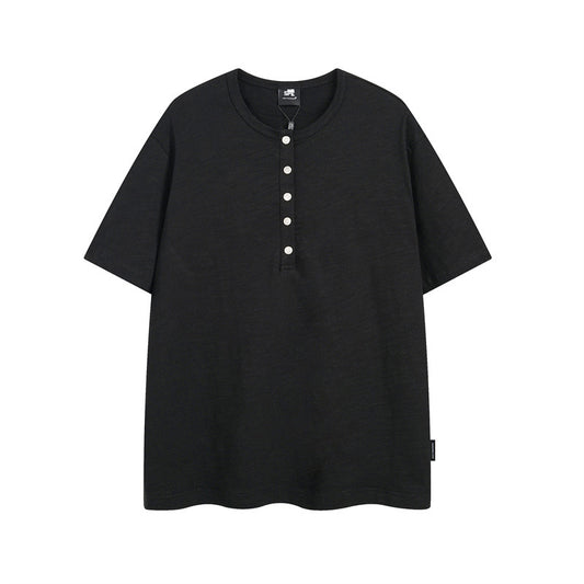 Casual Street Wear Retro Old Slim Short Sleeve T-Shirt