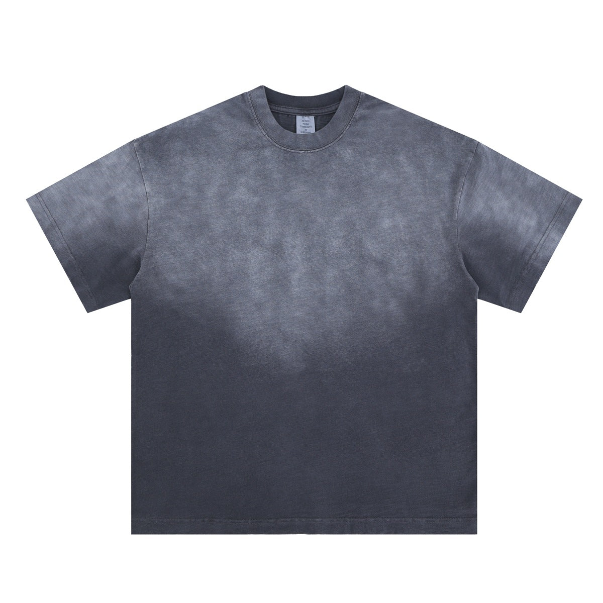 Vic Streetwear summer casual gradual change round neck short sleeve T-shirt