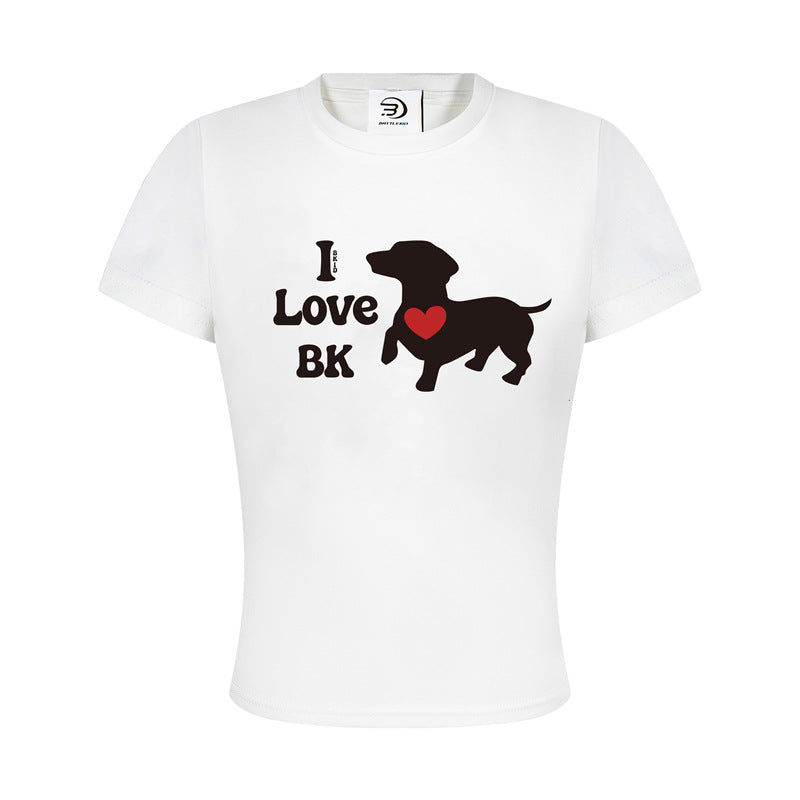 Stone Wash T shirt Hip Hop Loose T-shirt Short Sleeve