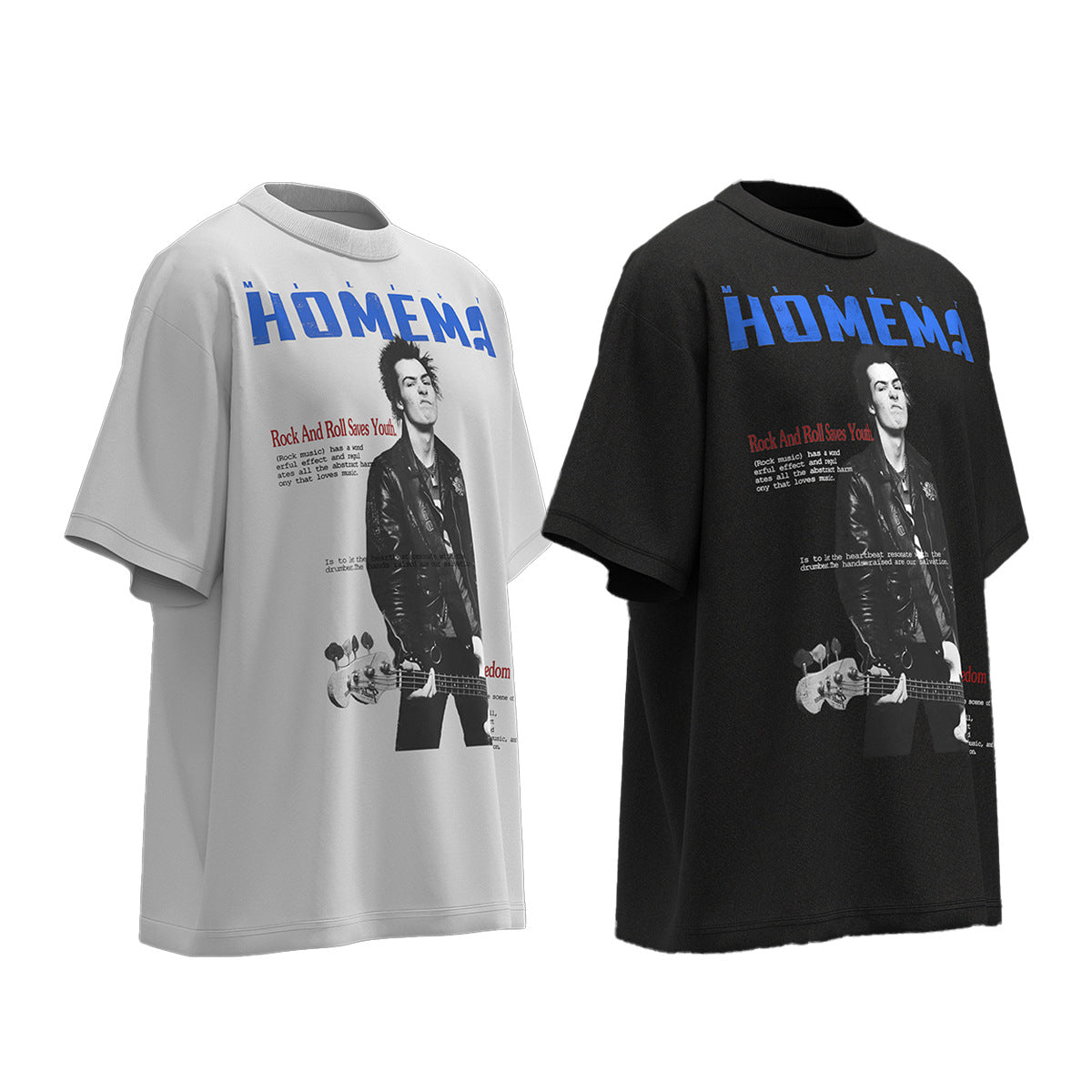 T shirt vintage usa summer vintage hip hop character print short sleeve t-shirt