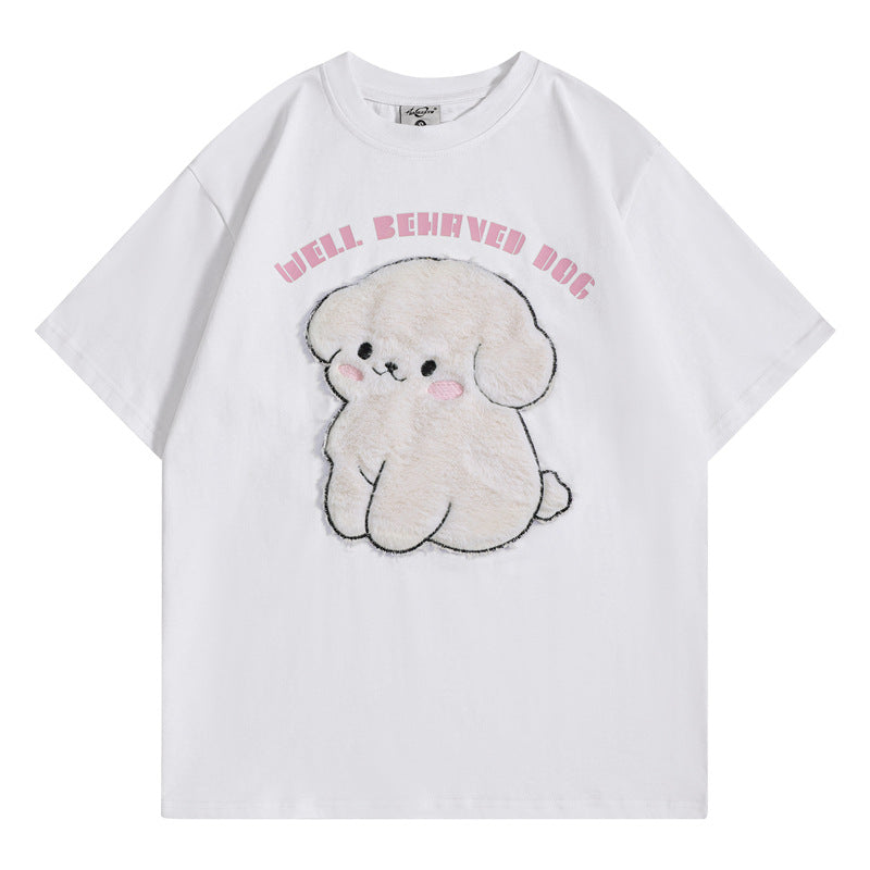 Camisetas streetwear Summer Vintage Casual Loose Short Sleeve T-Shirt