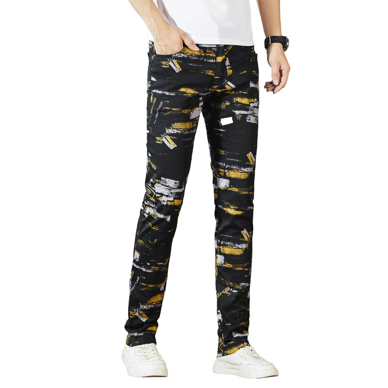 1990 Fashion Jeans Autumn Jeans Straight Pants Casual