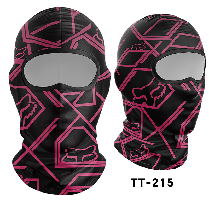 Cycling Windproof Hood Sunscreen Ice Silk Headgear