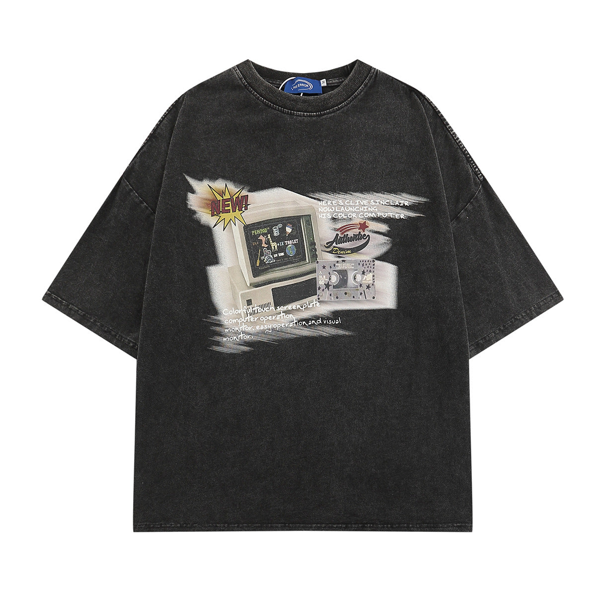 Hip hop shirt t-shirt vintage short sleeve