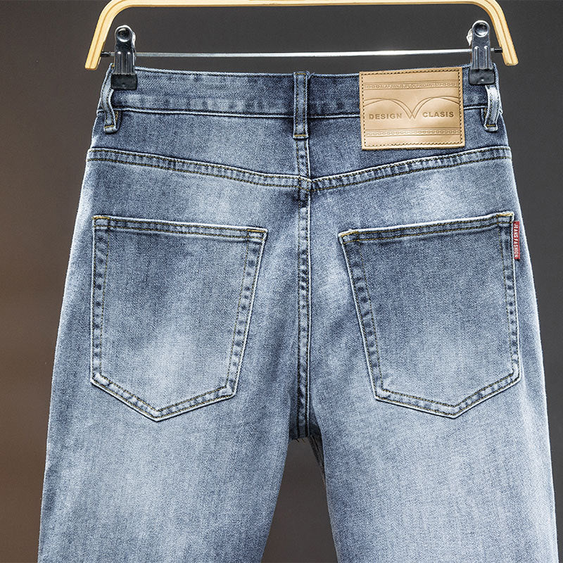 1990 Fashion Jeans Straight Jeans Casual Trousers