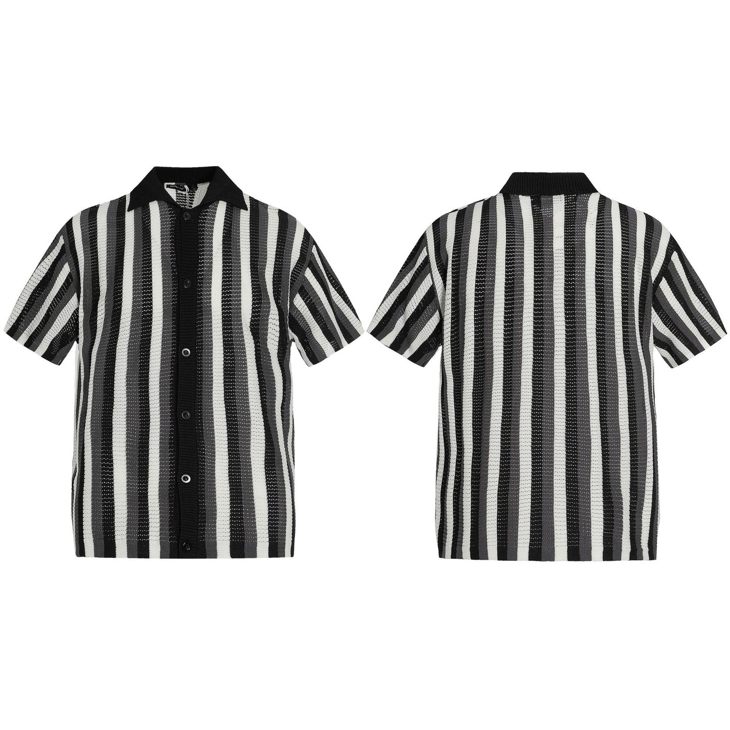 Casual Street Wear Vintage Casual Vintage Men's Shirt Pin Top Men's Shirt