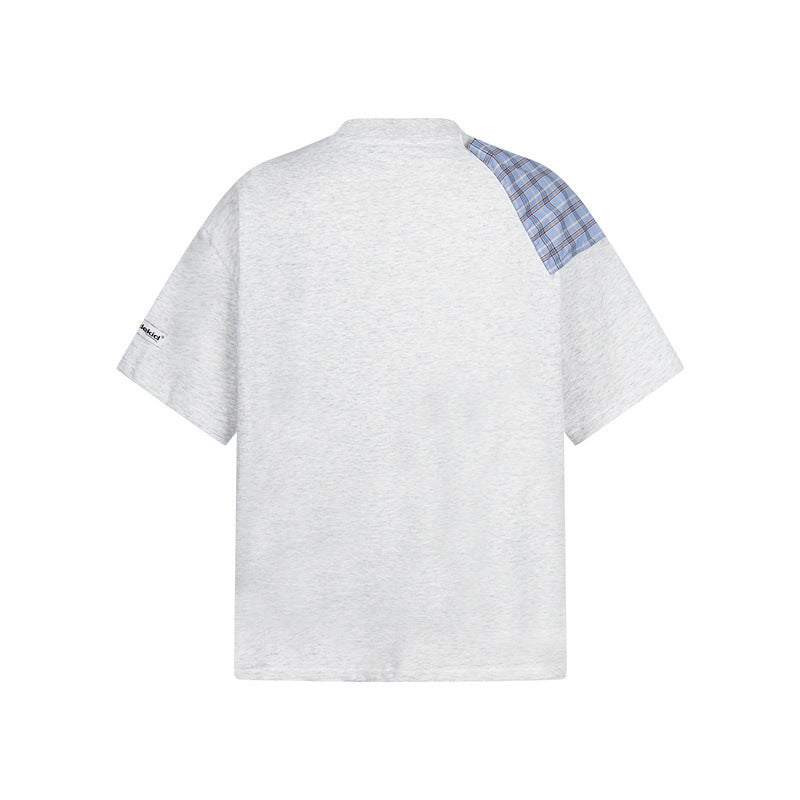 US drip outfits summer vintage bow casual loose short sleeve T-Shirts