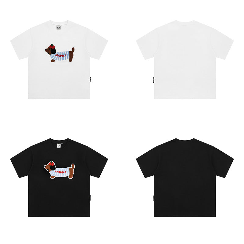 Stone Wash T shirt Vintage Graffiti Short Sleeve T-Shirt