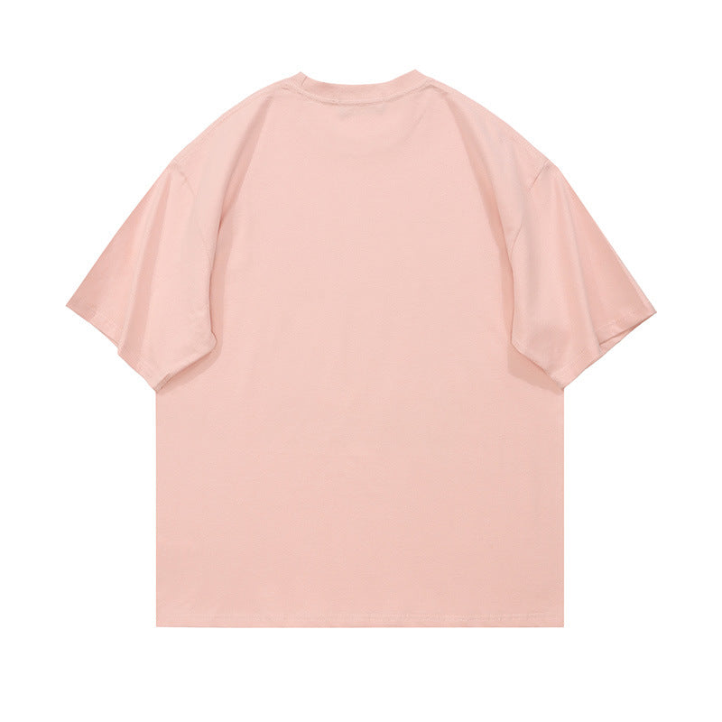 Vice streetwear Bunny Print Short Sleeve Casual T-Shirt Summer T-Shirts