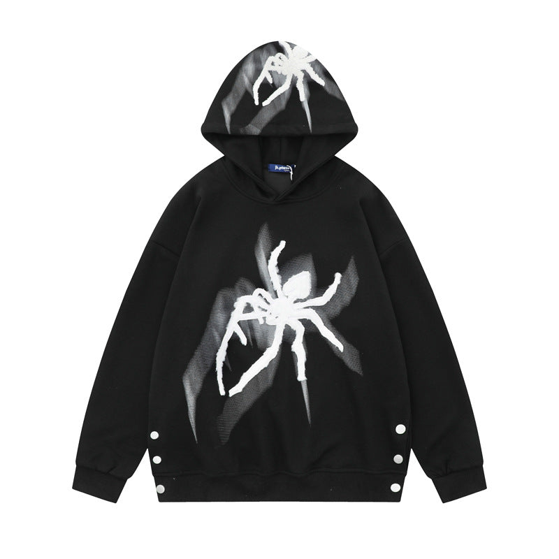Streetwear Hoodie Spider Hooded Sweater Spring & Autumn Hip Hoodie
