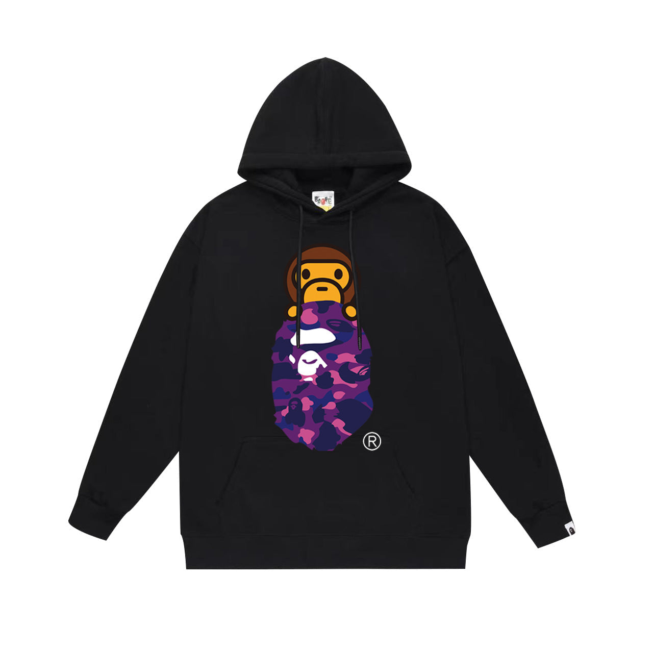 Ape Hoodie Autumn/Winter Letter Print Loose Hoodie Pullover Ape Sweater