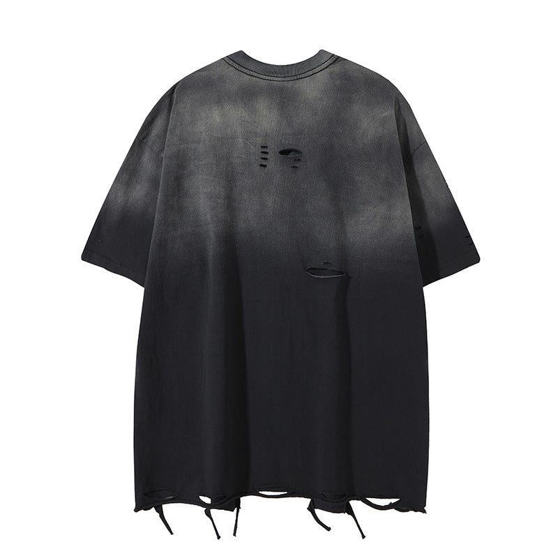 Camisas Retros Vintage Crew Neck Short Sleeve T-Shirt
