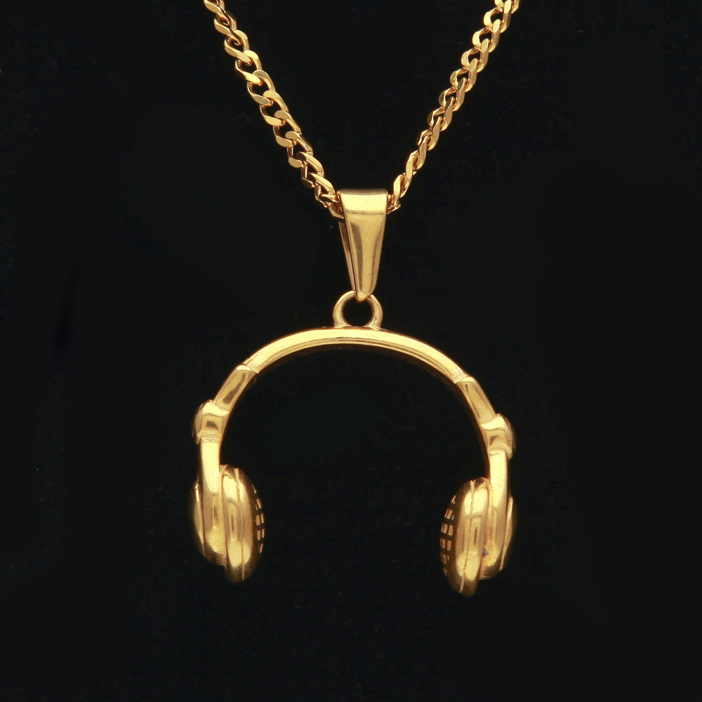 Jewelry Fashion Pistol Pendant Necklace rapper Armament