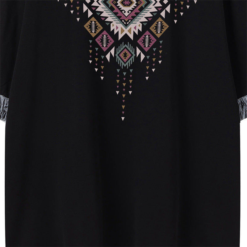 Camisetas streetwear Summer Vintage Casual Loose Short Sleeve T-Shirt