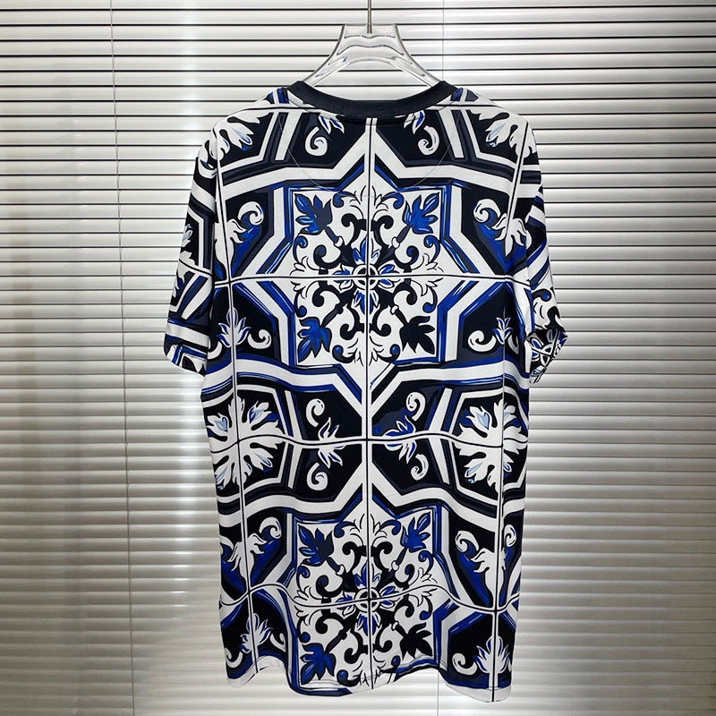 East Coast Shirts Spring/Summer Casual Men's Short Sleeve Crew Neck Men's T-Shirts