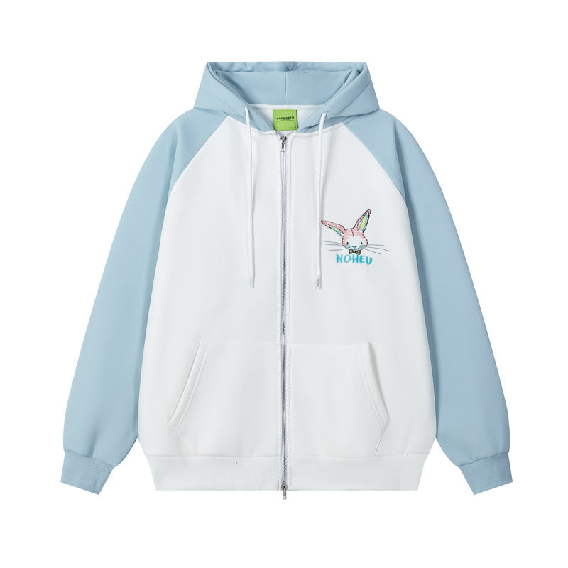 Vice streetwear cardigan jacket hooded sweater
