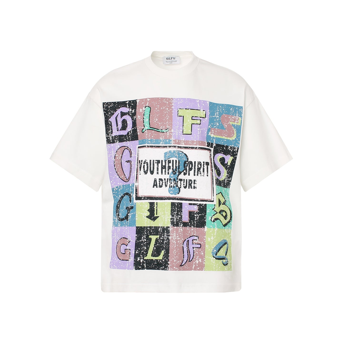 Unisex T-shirts Summer Color Fun Picture Men's Loose Short Sleeve T-Shirt