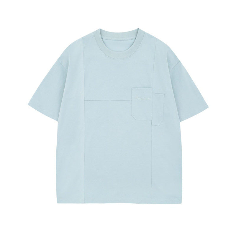 US drip outfits Summer Vintage Casual Loose Short Sleeve T-Shirts