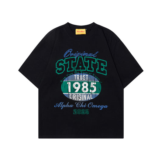 90s West Coast Hip Hop Fashion T Shirts Vintage Short Sleeve T-Shirts