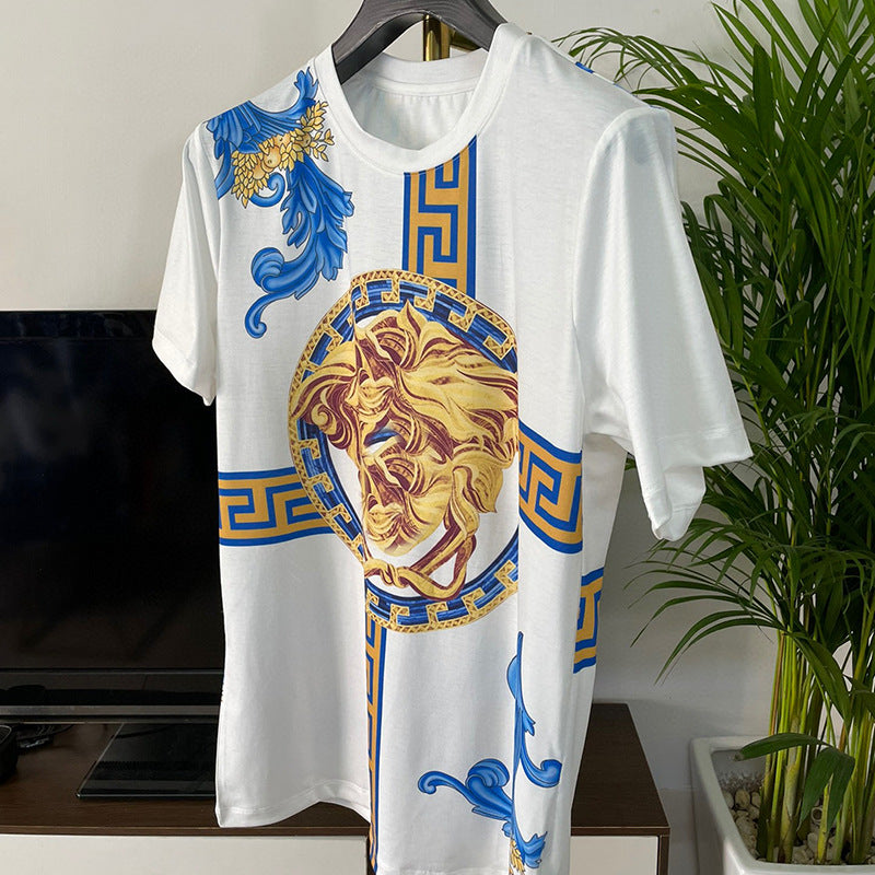 East Coast Shirts Spring/Summer Digital Print Casual Men's Short Sleeve T-Shirt
