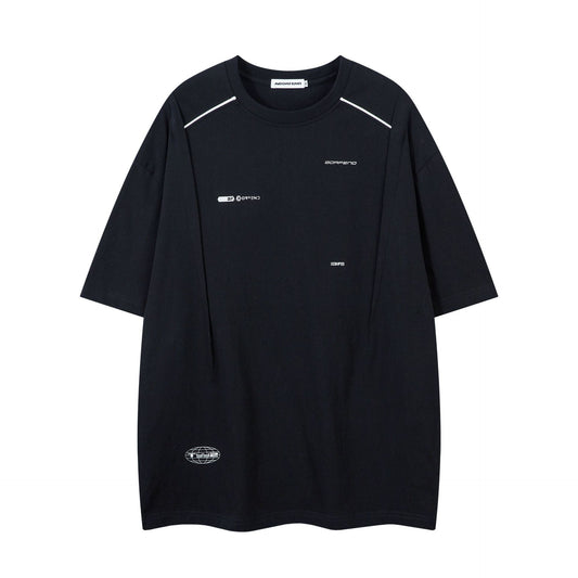 60s Style T Shirts Summer Vintage Casual Loose Short Sleeve T-Shirt