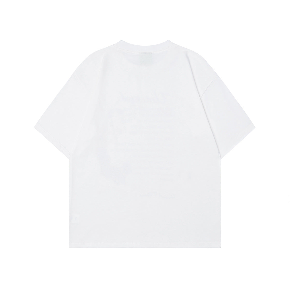 Unisex T-shirts Summer Cartoon Pattern Retro Men's Short Sleeve T-Shirt