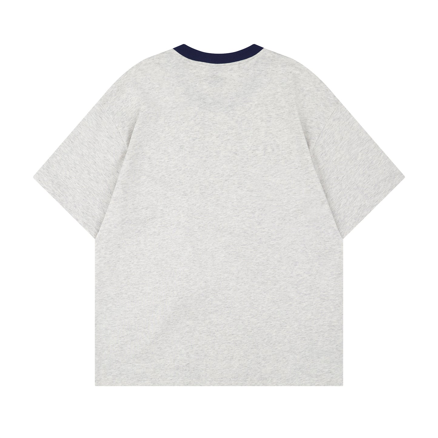 Distorted vintage cat short-sleeved t-shirt summer loose casual top