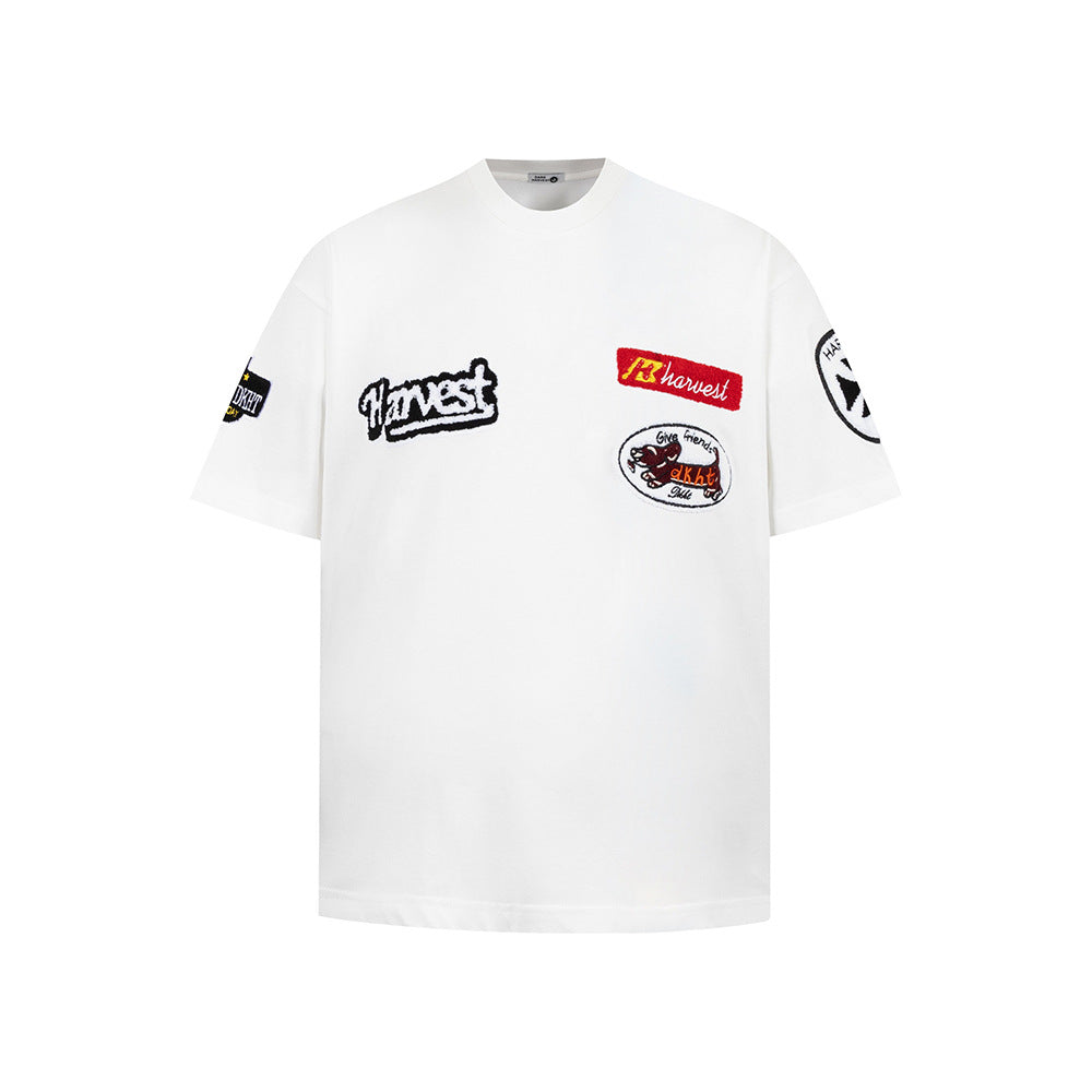 Hip Hop Clothes New York Vintage Short Sleeve Loose Summer Casual T-Shirt