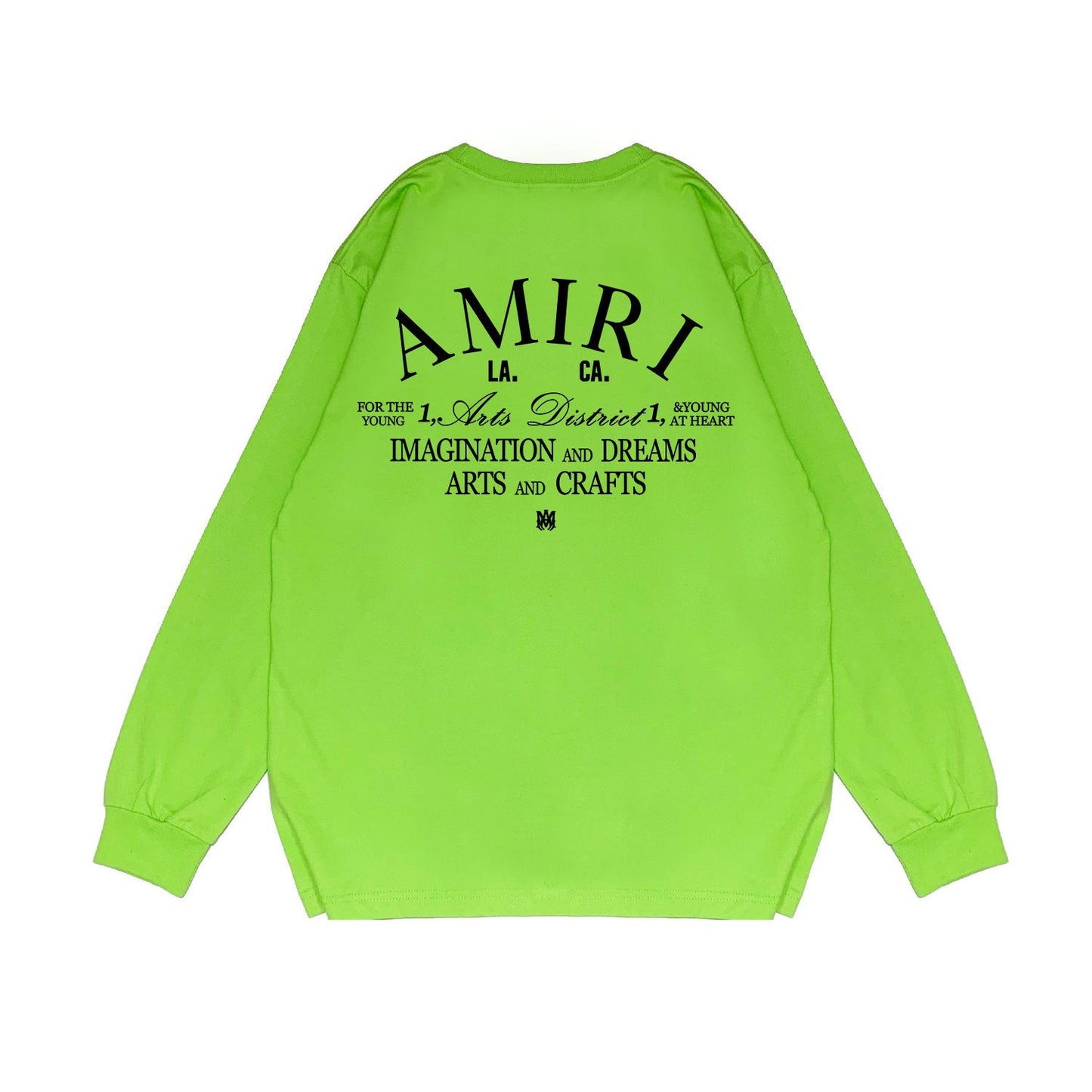 Amiri Long Sleeve Shirt Long Sleeve Long-Sleeved T-shirt Blouse