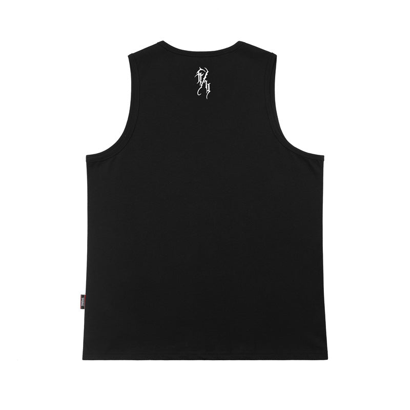 Casual Street Wear Sleeveless T-Shirt Summer Loose Vest