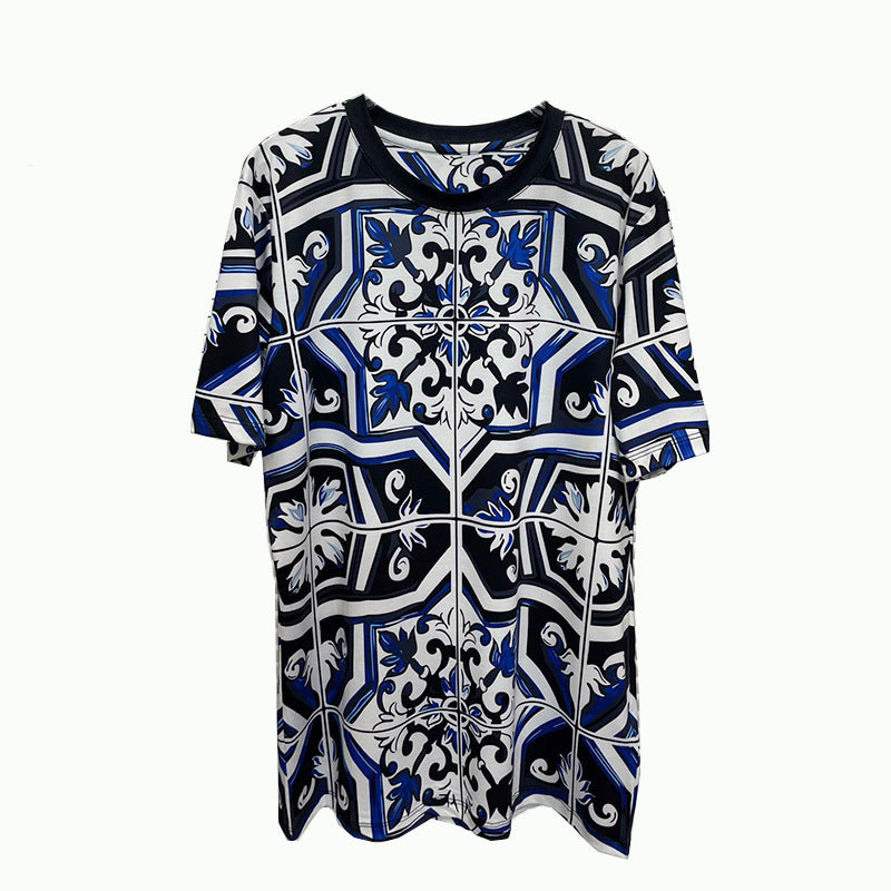 East Coast Shirts Spring/Summer Casual Men's Short Sleeve Crew Neck Men's T-Shirts