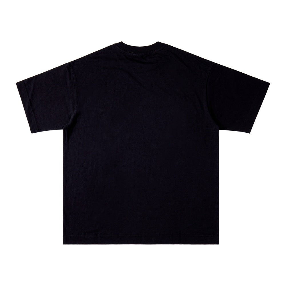 Vintage College Shirts Summer Letter Print Short Sleeve T-Shirts
