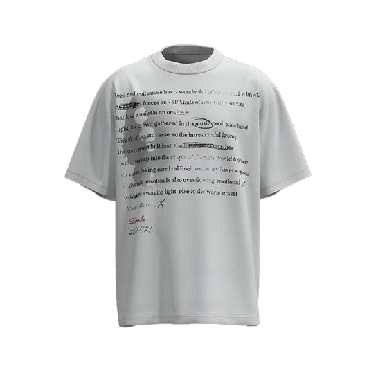 Hustle vintage summer hip hop character print t-shirt