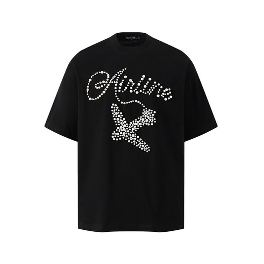 Casual Street Wear Short Sleeve T-Shirt Loose Top
