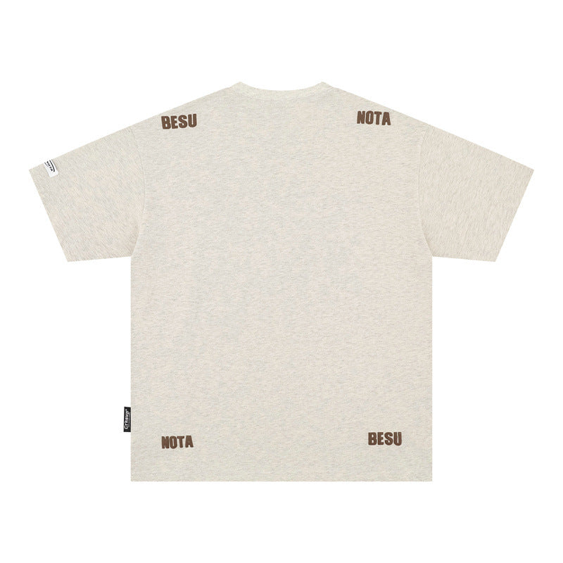 Camisetas streetwear Summer Vintage Casual Loose Short Sleeve T-Shirt