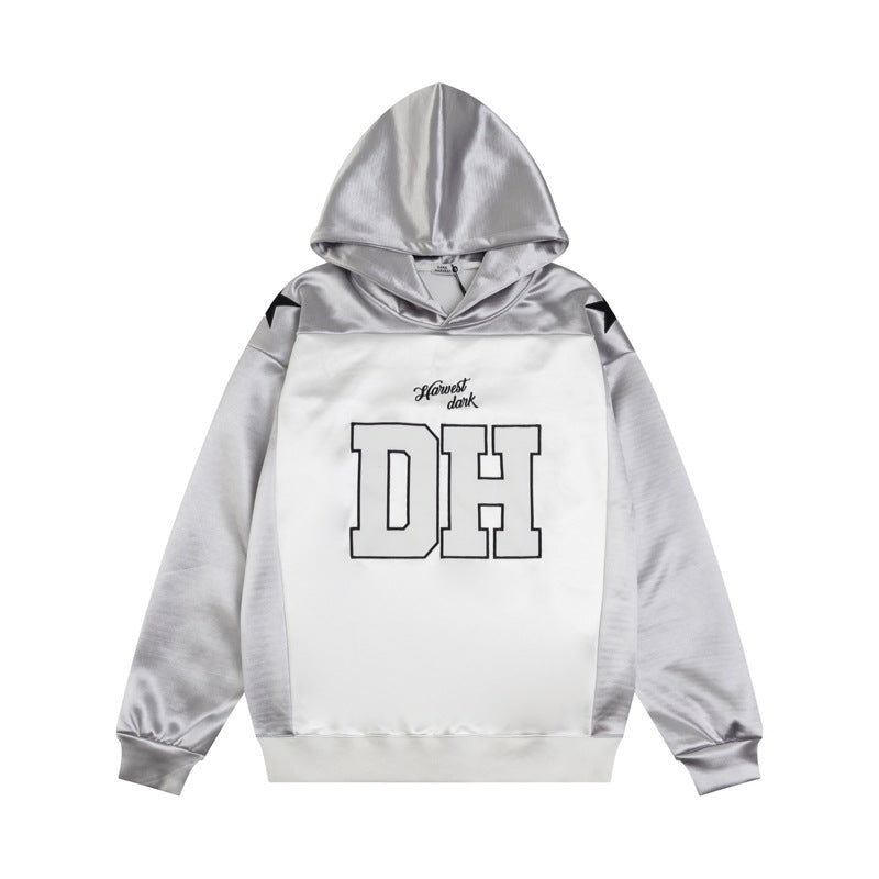 Streetwear Hoodie Hip Hop Sweater Embroidered Hoodie Jacket