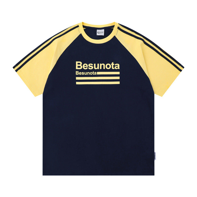 Camisetas streetwear Summer Vintage Casual Loose Short Sleeve T-Shirt