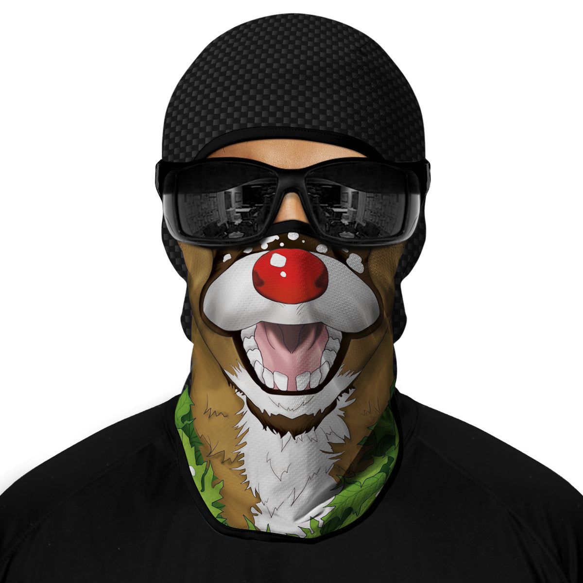 Cycling Windproof Hood Summer Sports Ice Silk Sunscreen Mask Breathable