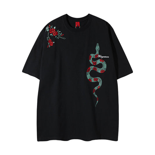 Nyc 1990 Shirt T-Shirt Crew Neck Loose Top