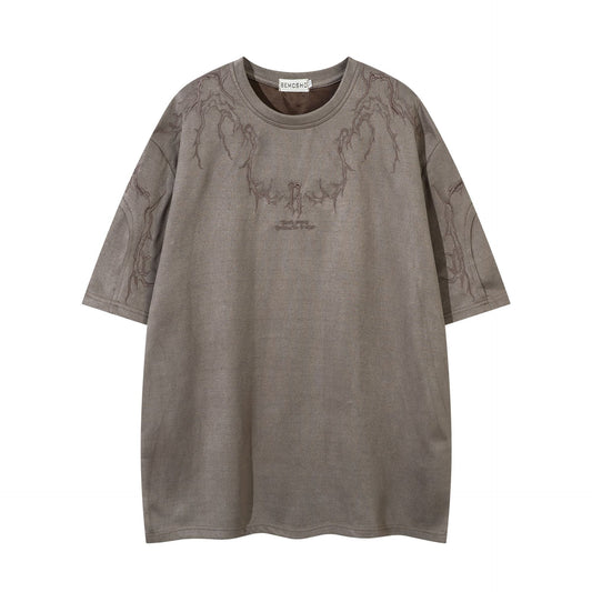 Hip hop clothing new york summer short sleeve t-shirt