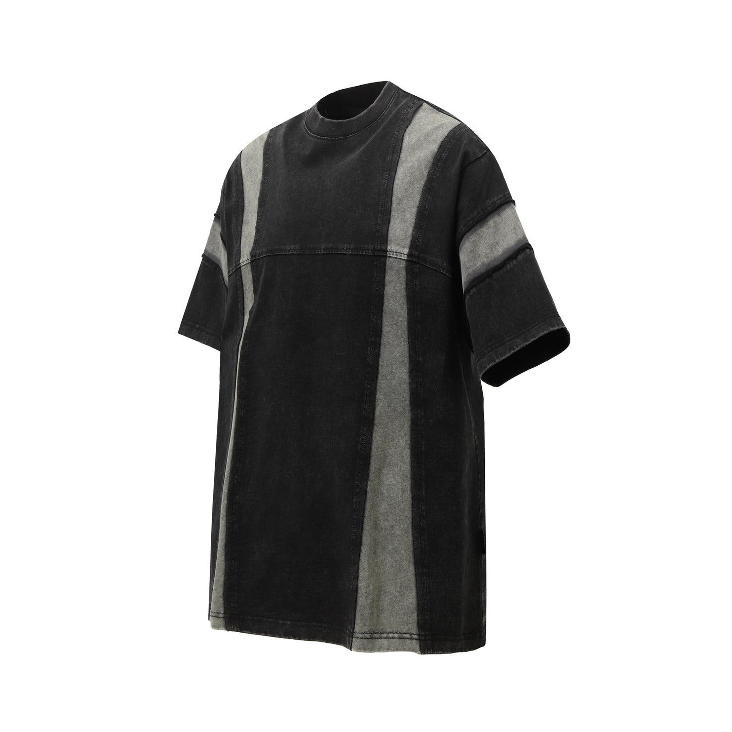 Hip hop shirt washed t-shirt short sleeve