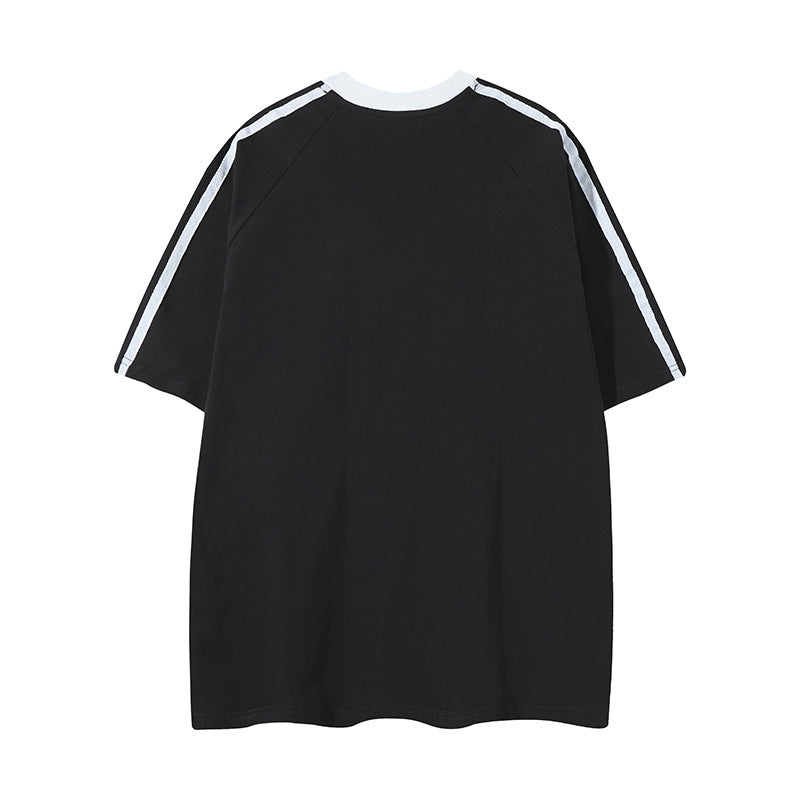 New York Hip Hop Style Embroidered Loose T-Shirt