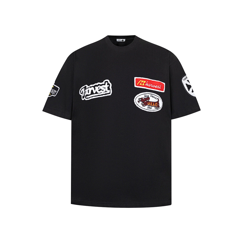 Hip Hop Clothes New York Vintage Short Sleeve Loose Summer Casual T-Shirt