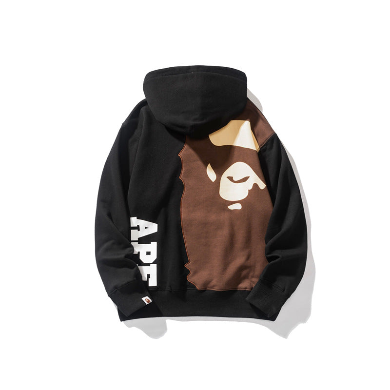 Ape Hoodie Sports Hooded Sweater Men's and Women's Hoodies