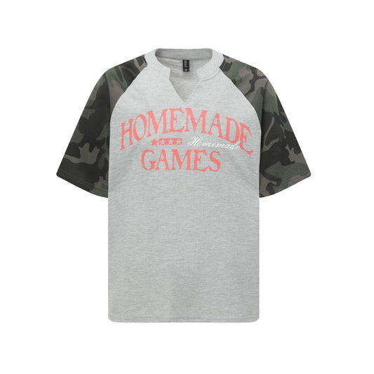 Hip hop clothing new york summer short sleeve camouflage t-shirt