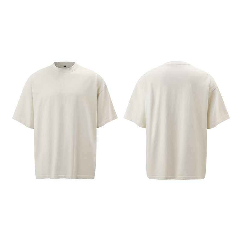 Hip hop clothing new york summer short sleeves hip hop washed tee loose t-shirt short sleeves