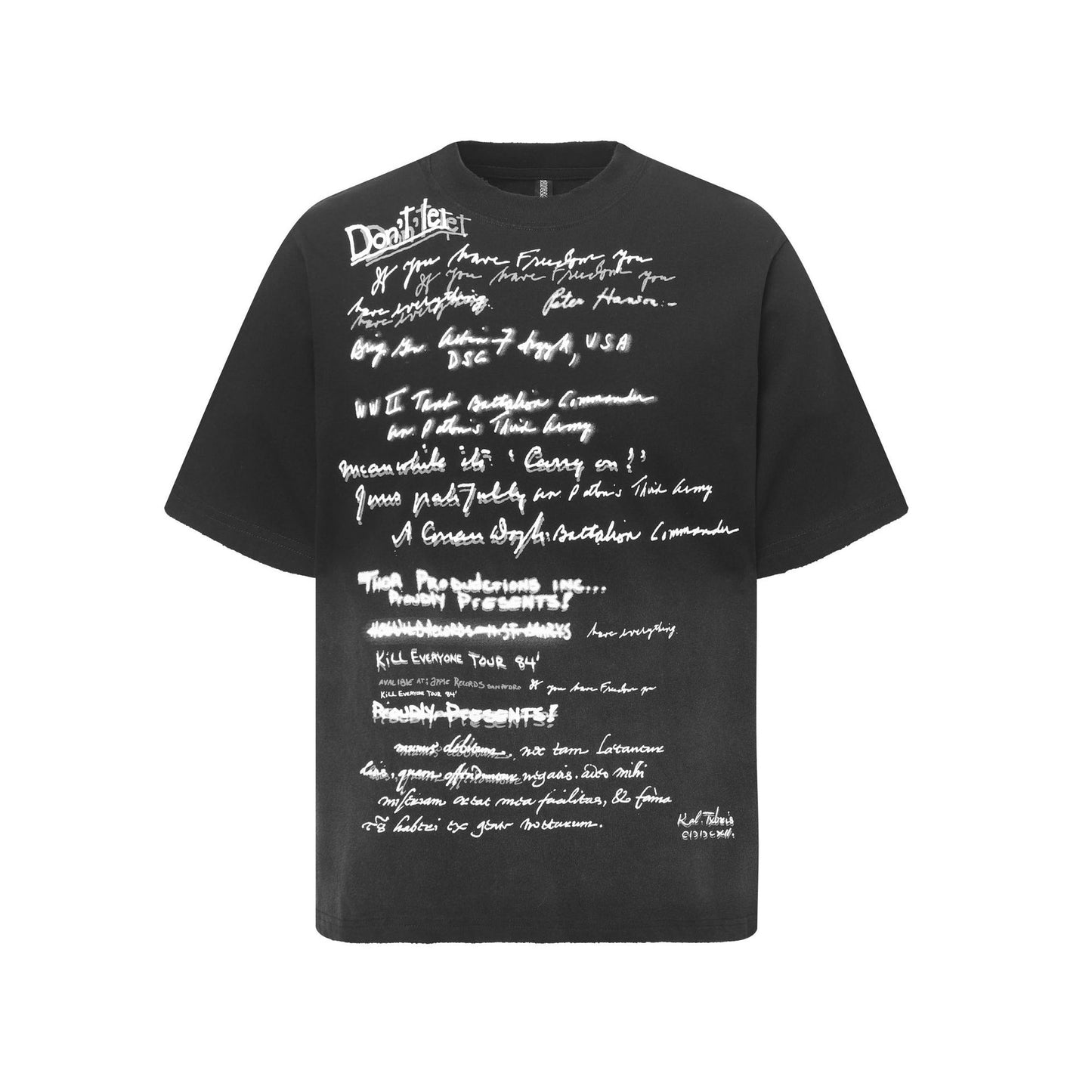 Hip Hop Clothing Summer T-Shirt Loose